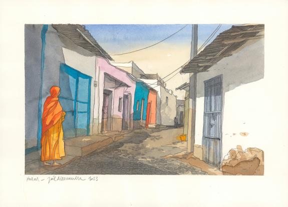 Joel Alessandra - Je est un autre, Illustration originale : 