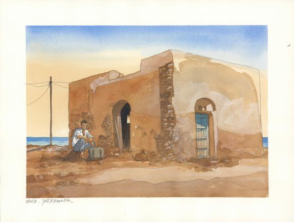 Joel Alessandra - Je est un autre, Illustration originale : 