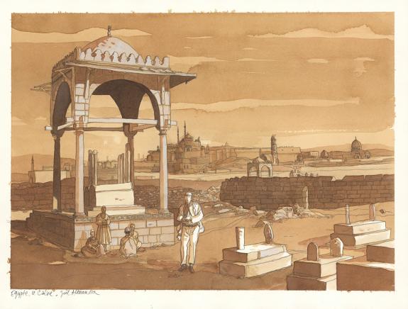 Joel Alessandra - Je est un autre, Illustration originale : 