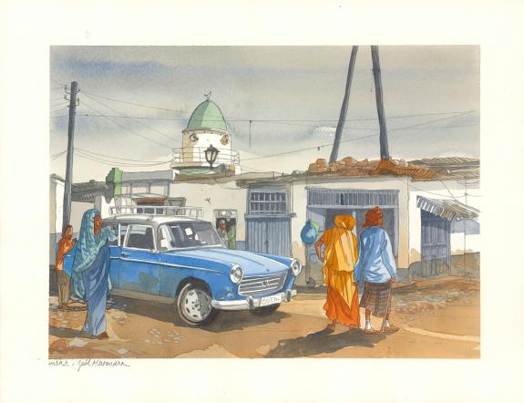Joel Alessandra - Je est un autre, Illustration originale : 