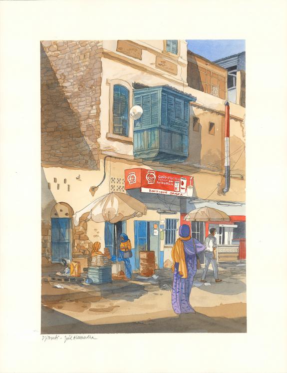 Joel Alessandra - Je est un autre, Illustration originale : 