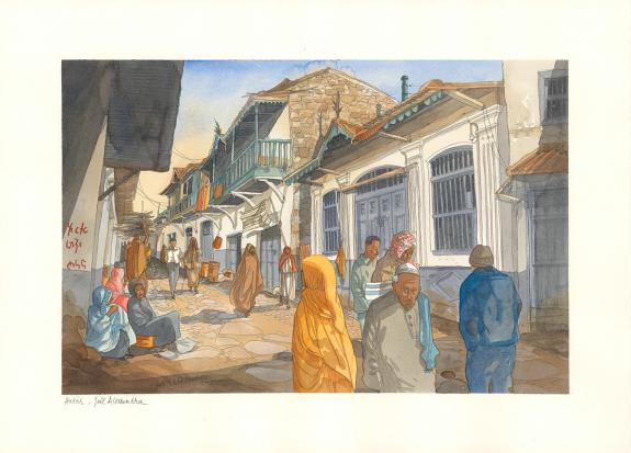 Joel Alessandra - Je est un autre, Illustration originale : 