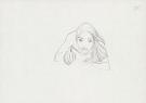 Glen Keane - Crayonné original de design de Pocahontas pour 