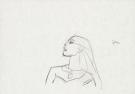 Glen Keane - Crayonné original de design de Pocahontas pour 