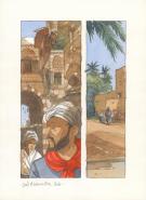 Joel Alessandra - Les Voyages d'Ibn Battûta, Planche origina
