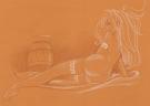 Crisse - Atalante, illustration originale