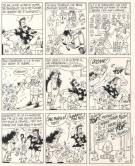 Sergio Salma - Nathalie, Planche originale, gag n°422