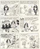 Sergio Salma - Nathalie, Planche originale, gag n°453