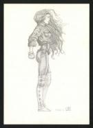 Olivier Ledroit - Illustration originale - Hommage X-Men : M