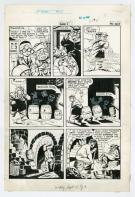 Will Eisner - Le Spirit, Planche originale n°03 de l'histoir