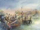 Patrick Prugne - Pocahontas , Illustration originale