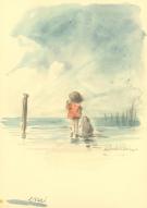 Claude K. Dubois - Cassandre, Illustration originale inédite