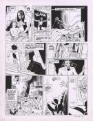 Claude Plumail - Le Sortilège des rhunes, Phoé, Planche orig