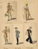 Pierre Joubert - Du temps que j'étais "Boiscout", Costumes s