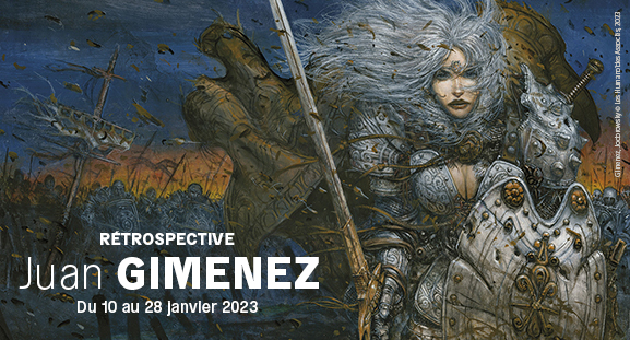 Rétrospective Juan Gimenez du 10 au 28 janvier 2023 à la galerie Daniel Maghen