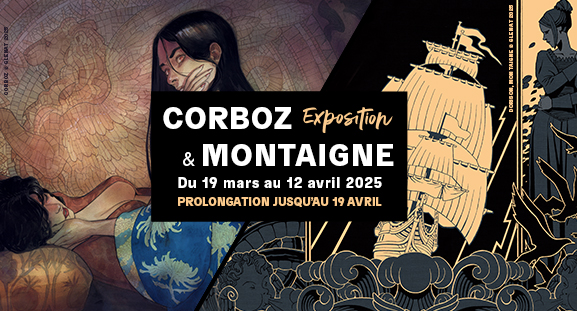 Exposition Yannick Corboz et Thimothe Montaigne, du 19 mars au 13 avril 2025  la galerie Daniel Maghen